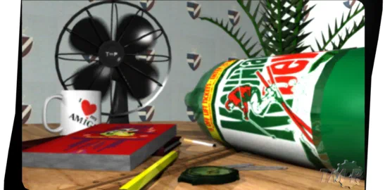 Stuff on Desk