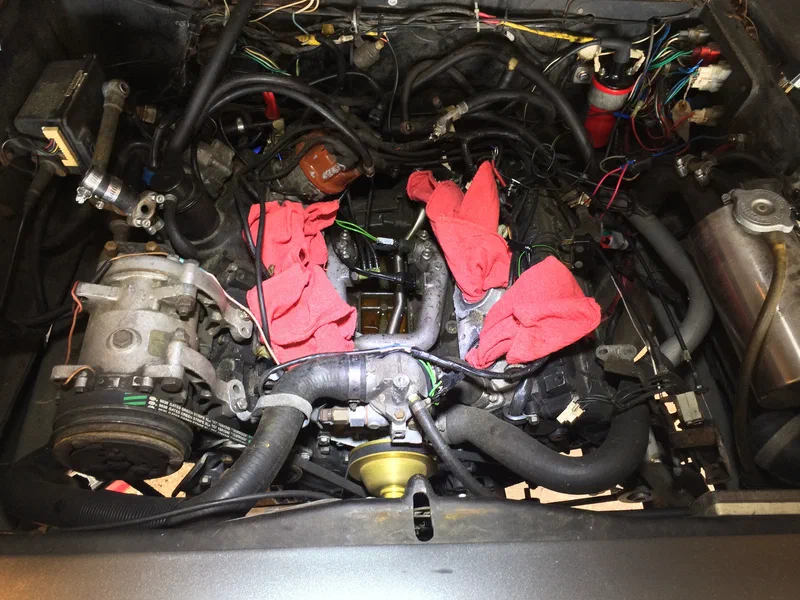 Intake Manifold Removed