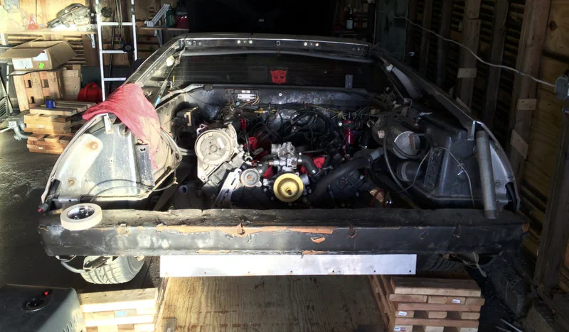 Exhaust, Louvers and Fascia Removed