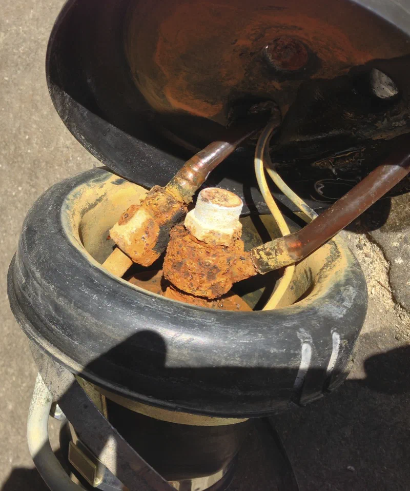 Old Fuel Pump