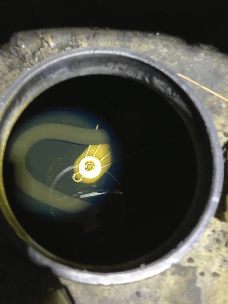 Fuel Pump Removed