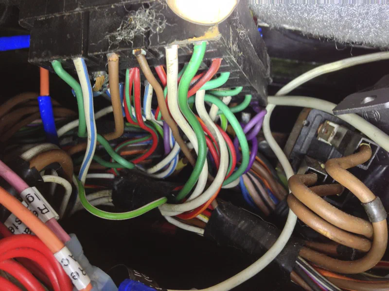 Old Fuse Box Underside