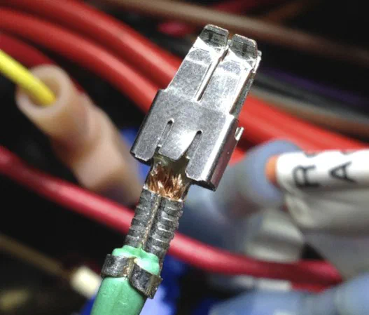 Properly Crimped Wire