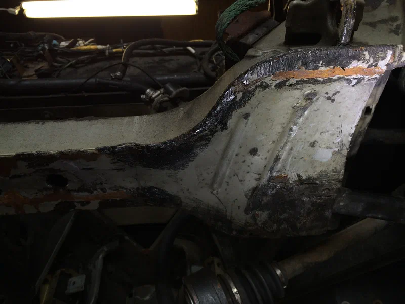 Engine Cradle Rust