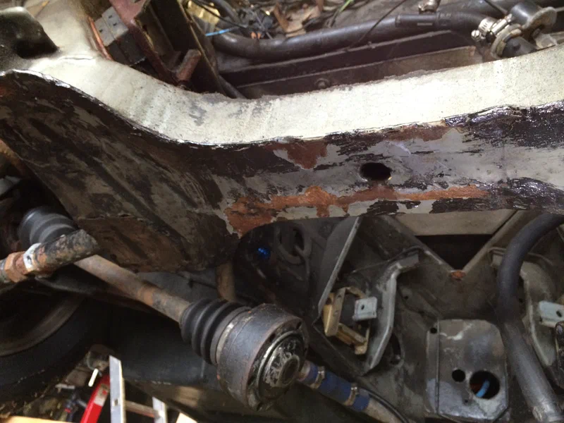 Engine Cradle Rust