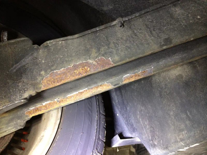 Trailing Arm Rust