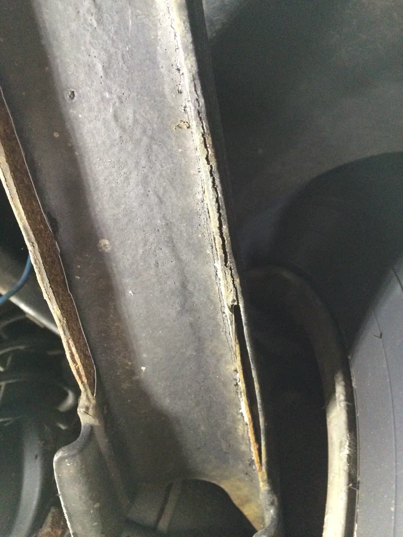 Trailing Arm Rust