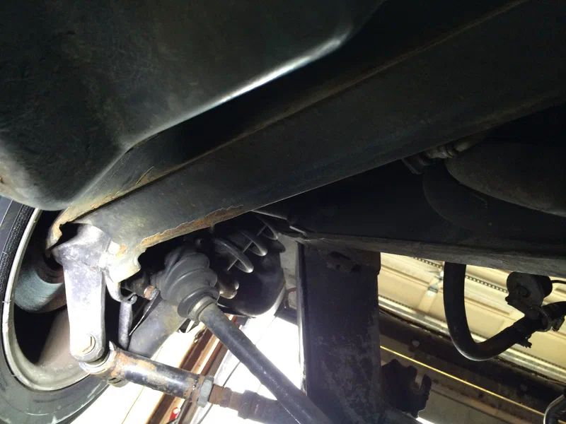 Trailing Arm Rust