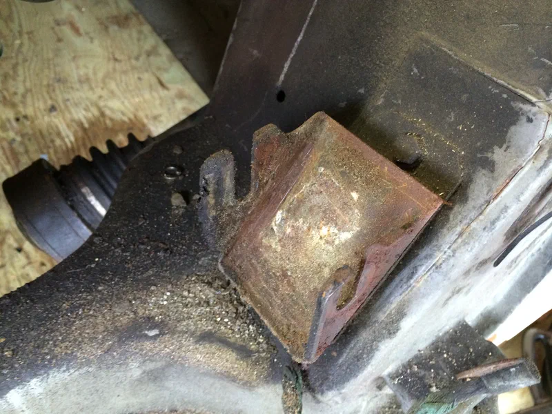 Engine Mount Rust
