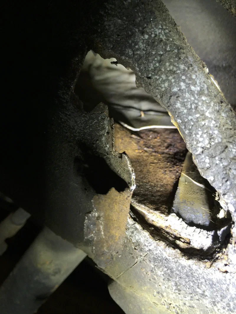Driver's Side Hole