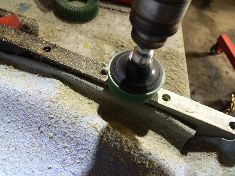 Bristle Disc Cleaning